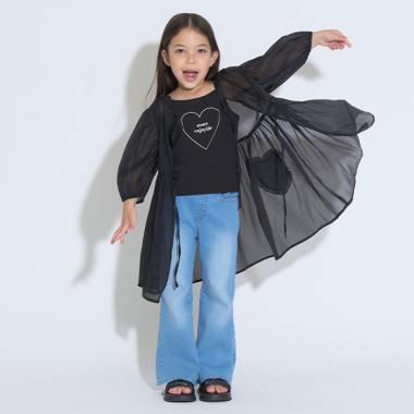 【正反兩穿】透視長款上衣