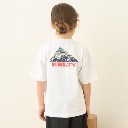 【接觸冷感】【KELTY】圖案拼接T恤