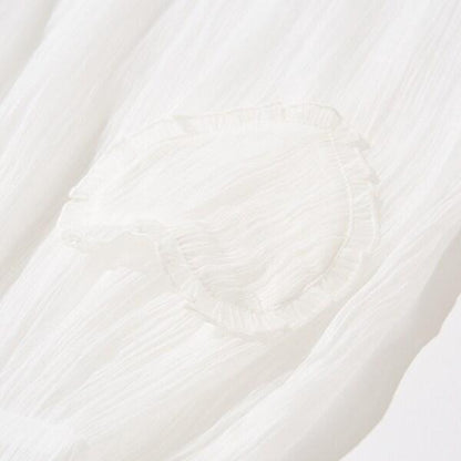 【正反兩穿】透視長款上衣