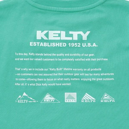 【接觸冷感】【KELTY】圖案拼接T恤
