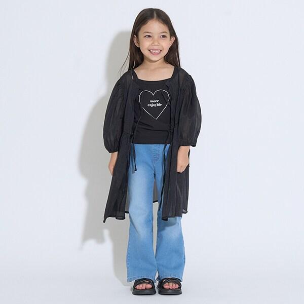 【正反兩穿】透視長款上衣