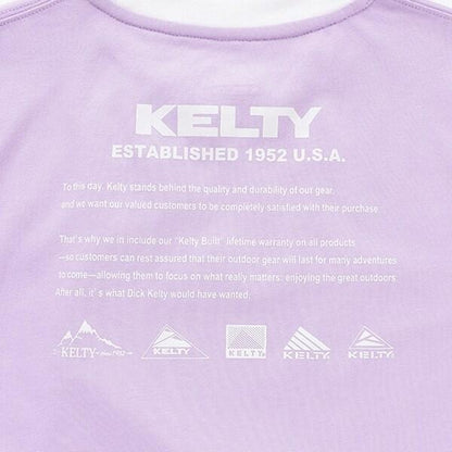 【接觸冷感】【KELTY】圖案拼接T恤