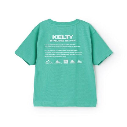 【接觸冷感】【KELTY】圖案拼接T恤