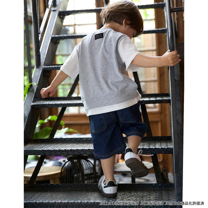 新幹線拼色短袖T恤