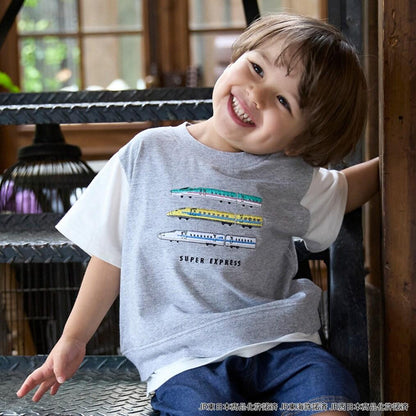 新幹線拼色短袖T恤