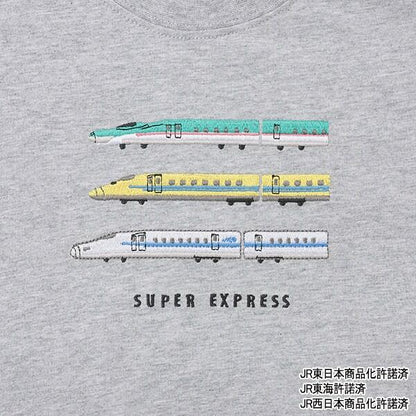 新幹線拼色短袖T恤