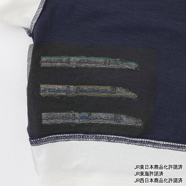 新幹線拼色短袖T恤