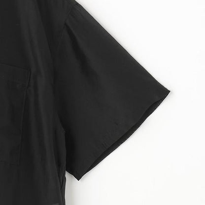 【接觸冷感/清涼】短袖透視襯衫