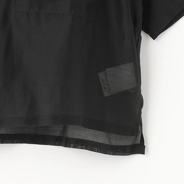 【接觸冷感/清涼】短袖透視襯衫