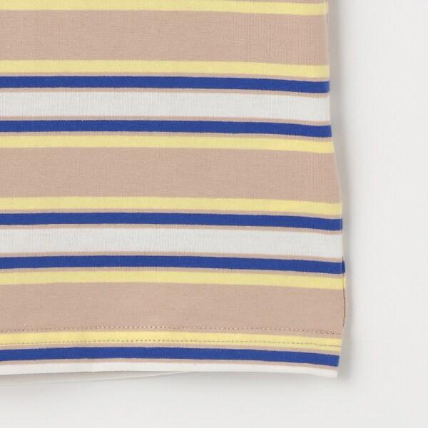 多色條紋無袖T恤