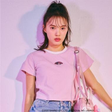 【《美樂蒂》・《庫洛米》】短款T恤