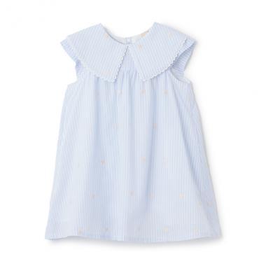 【リンク】領口愛心刺繡連衣裙（兒童）