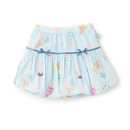 寬幅冰感印花半身裙