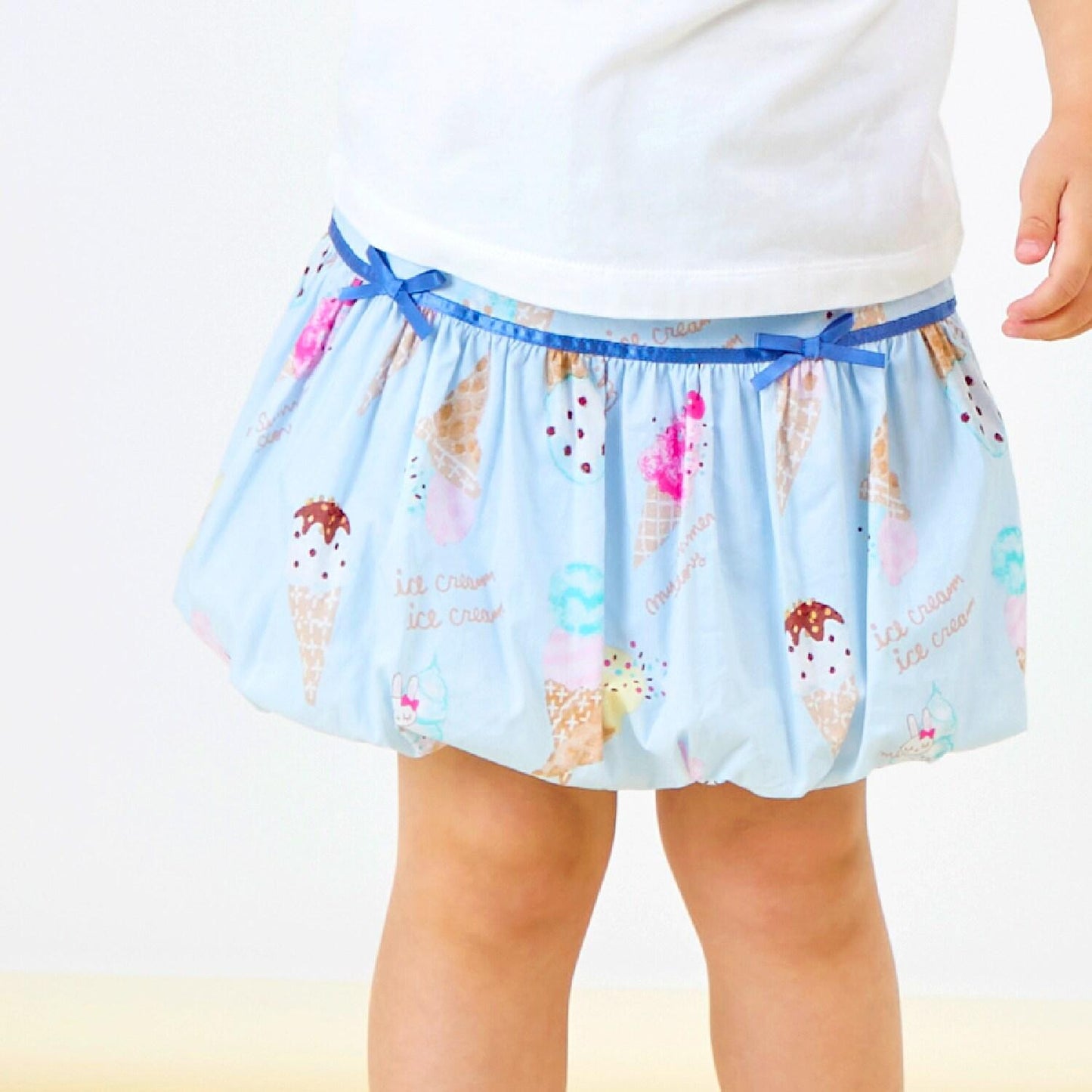 寬幅冰感印花半身裙