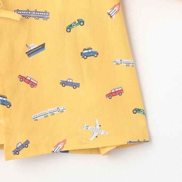 兒童和服套裝 交通工具全印花