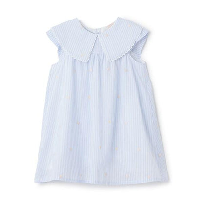 【リンク】領口愛心刺繡連衣裙（兒童）