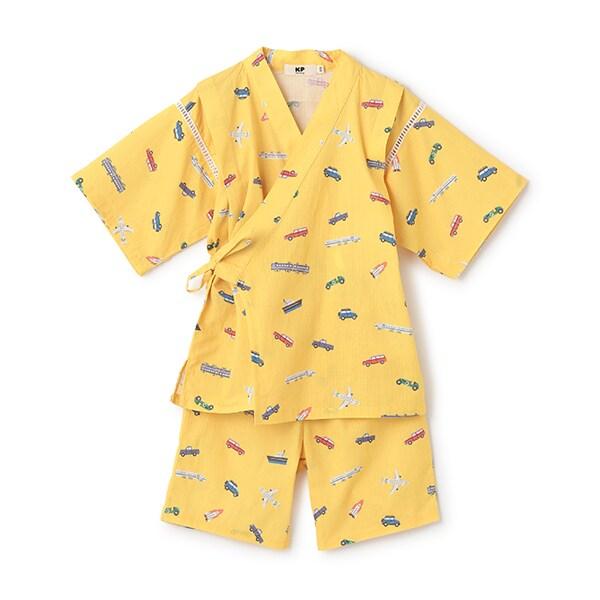 兒童和服套裝 交通工具全印花