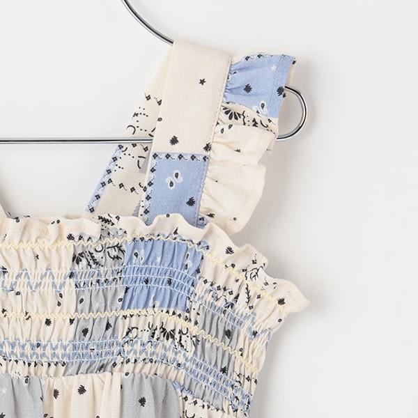 【リンク】全印花褶皺連衣裙（兒童）