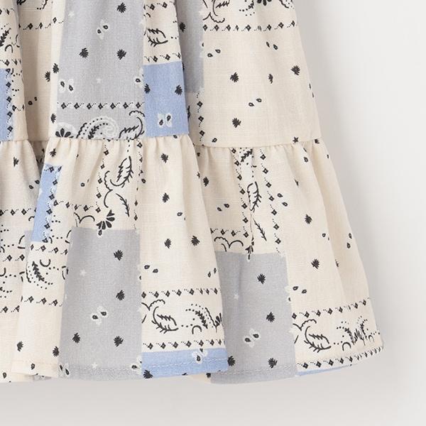 【リンク】全印花褶皺連衣裙（兒童）