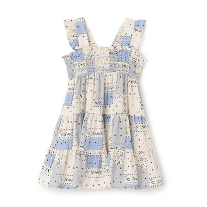 【リンク】全印花褶皺連衣裙（兒童）