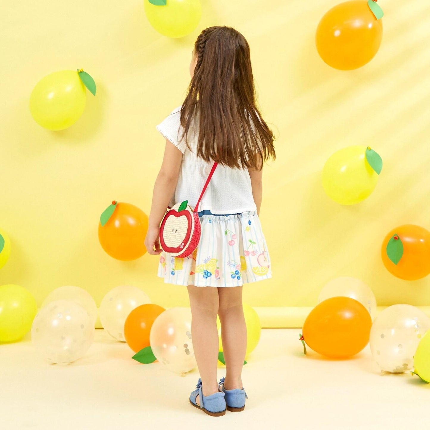 褶皺提花女襯衫