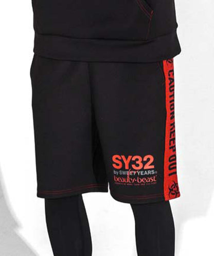 SWEET YEARS×美女與野獸/COLLABORATION短褲 SY32