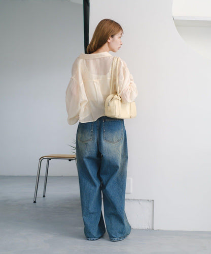 【S.M尺碼展開】透明基礎襯衫