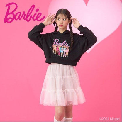 Barbie／短款連帽衛衣
