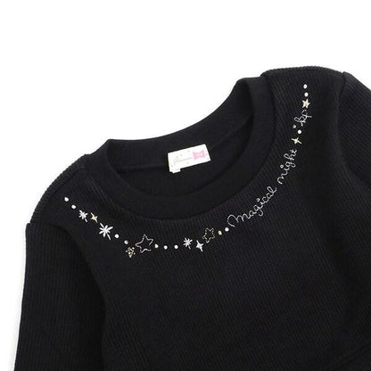 星座圖案雪紡連衣裙（90～150）