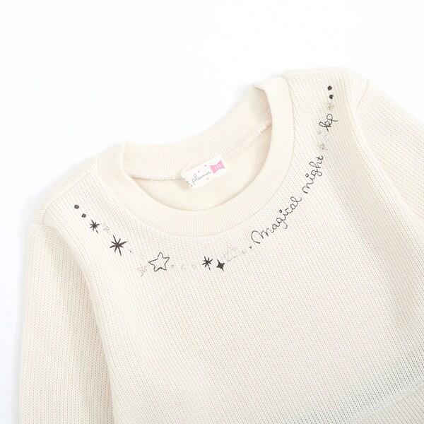 星座圖案雪紡連衣裙（90～150）