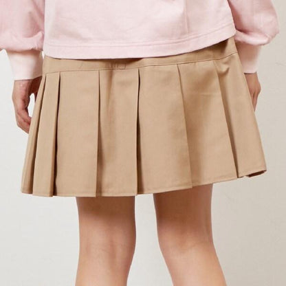 內搭短褲百褶裙（140～150）