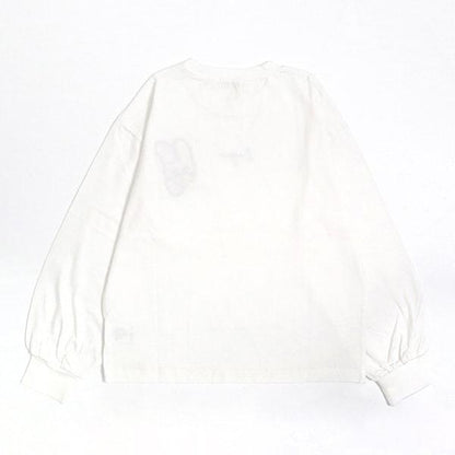 troislapins 兔子刺繡貼布長袖T恤（140～160）