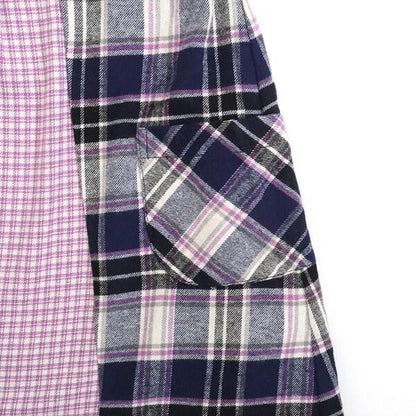 格紋雙面穿連衣裙（80～140）