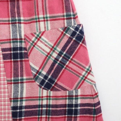 格紋雙面穿連衣裙（80～140）