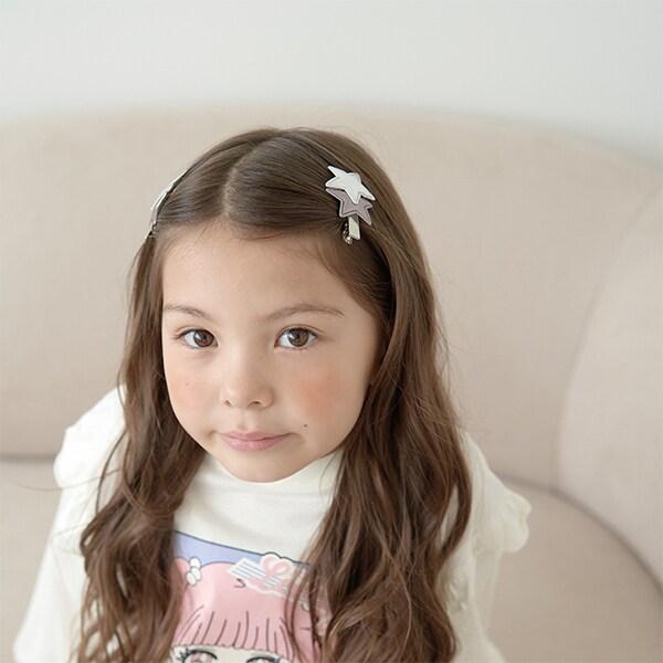 閃亮星星髮夾2件套