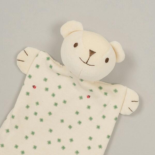 三葉草迷你小熊手偶【日本製造】