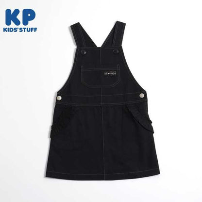 斜紋布/牛仔布揹帶裙（110～130）