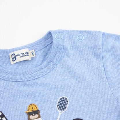 大猩猩刺繡短袖T恤（80～90）