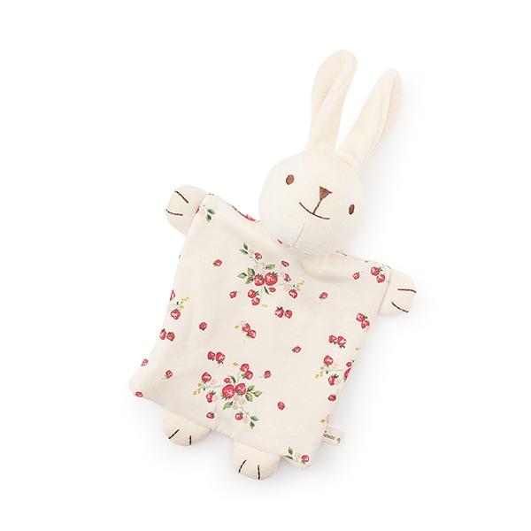 【有機】野草莓兔子手偶