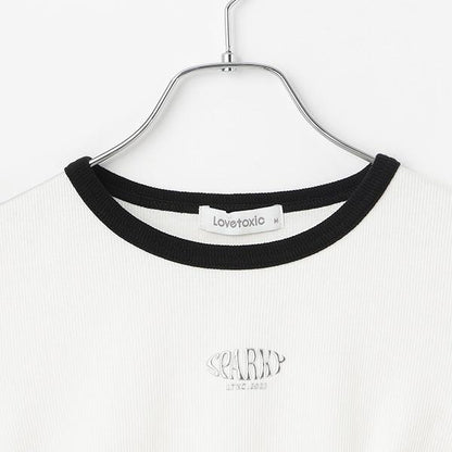 【接觸冷感/清涼】抽繩羅紋T恤