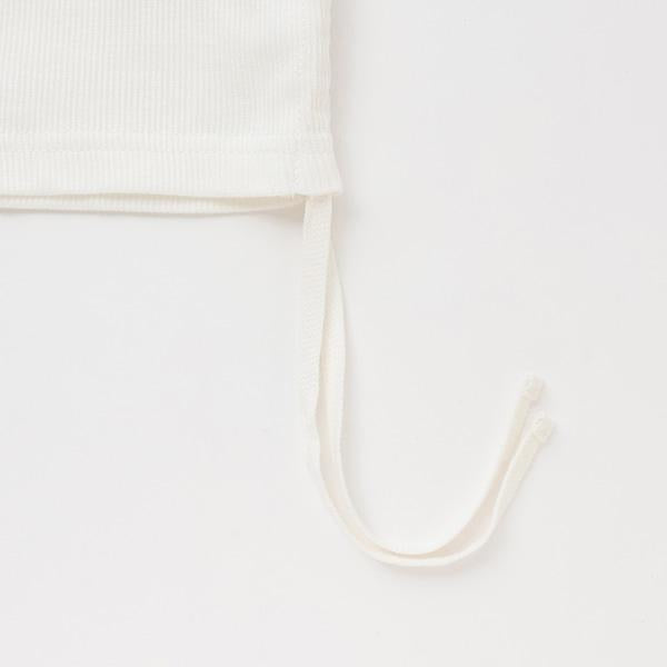 【接觸冷感/清涼】抽繩羅紋T恤