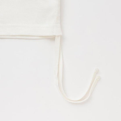 【接觸冷感/清涼】抽繩羅紋T恤