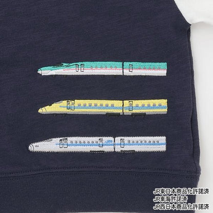 新幹線拼色短袖T恤