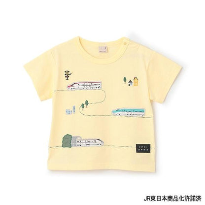 新幹線線路短袖T恤