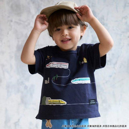 新幹線線路短袖T恤