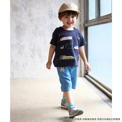 新幹線線路短袖T恤