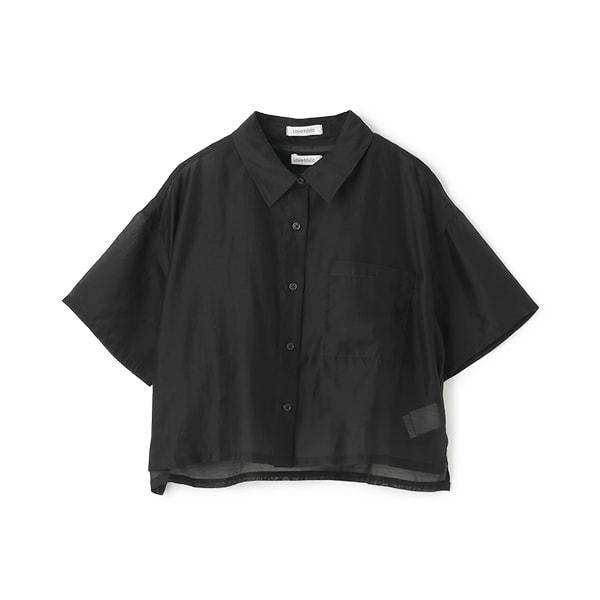 【接觸冷感/清涼】短袖透視襯衫