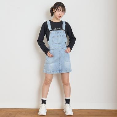 牛仔連衣裙