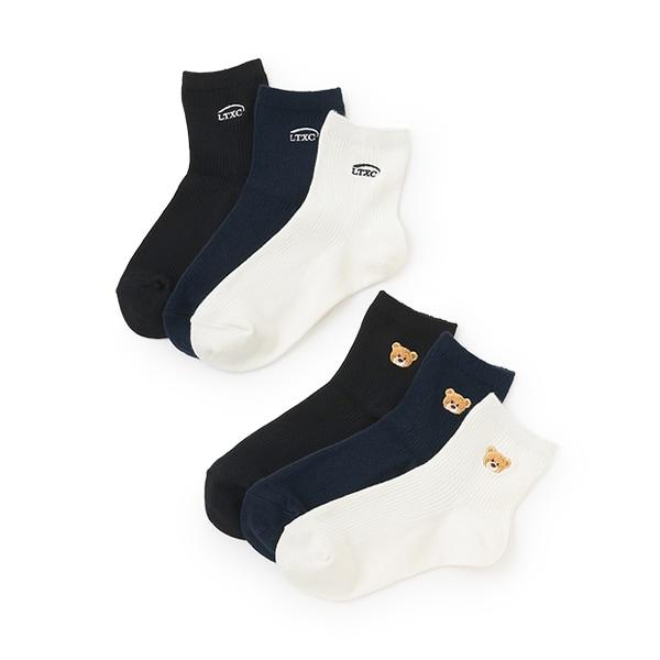 【腳尖加固】【抗菌防臭】學生襪