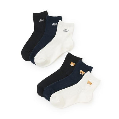 【腳尖加固】【抗菌防臭】學生襪